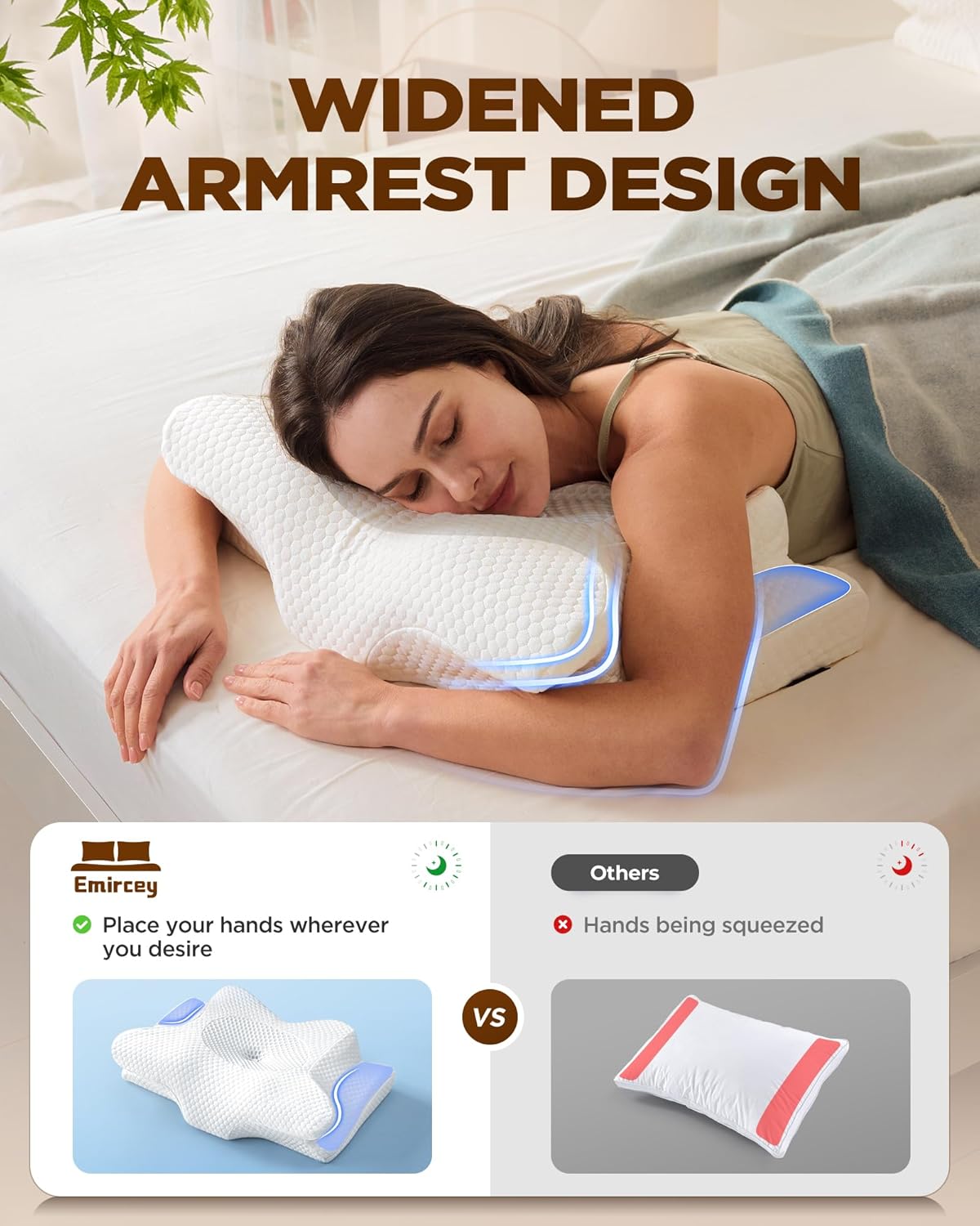 "Memory" Orthopedic Foam Pillow