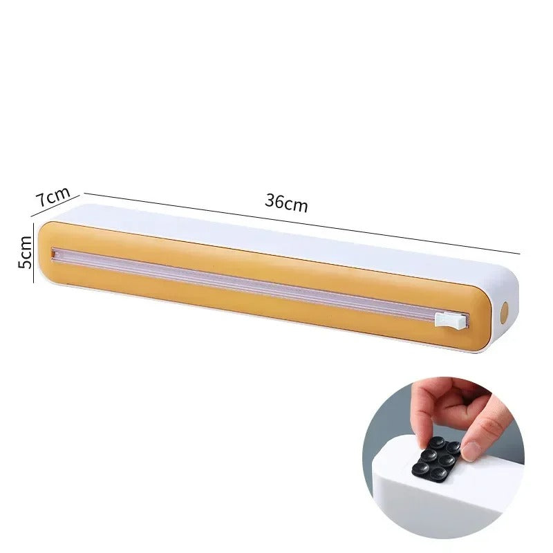 Multi Functional Plastic Cling Film Cutter for Home Use