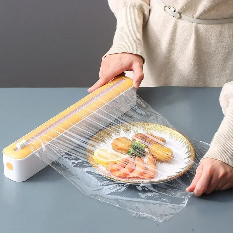 Multi Functional Plastic Cling Film Cutter for Home Use